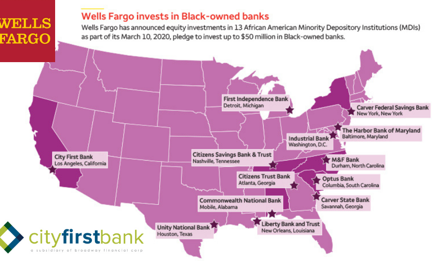 Local Black Bank Receives Capital Investment and Strategic Resources From Wells Fargo