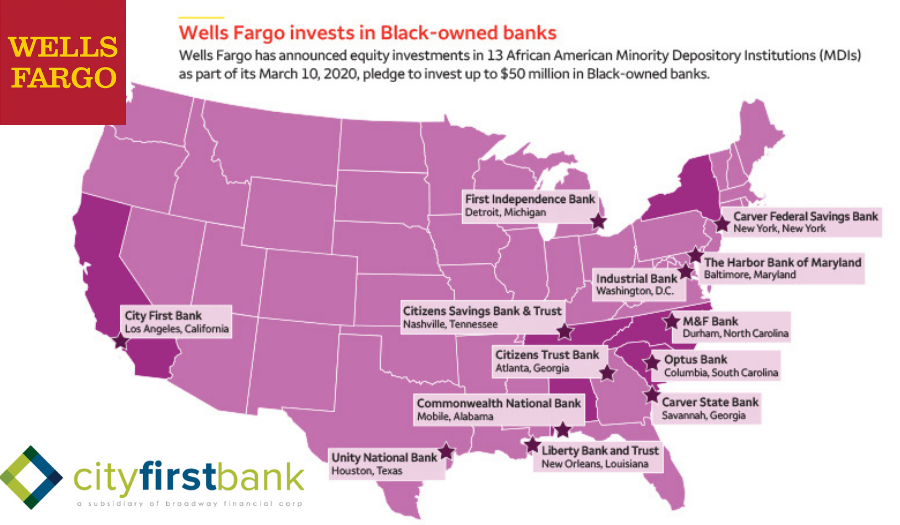 Local Black Bank Receives Capital Investment and Strategic Resources From Wells Fargo
