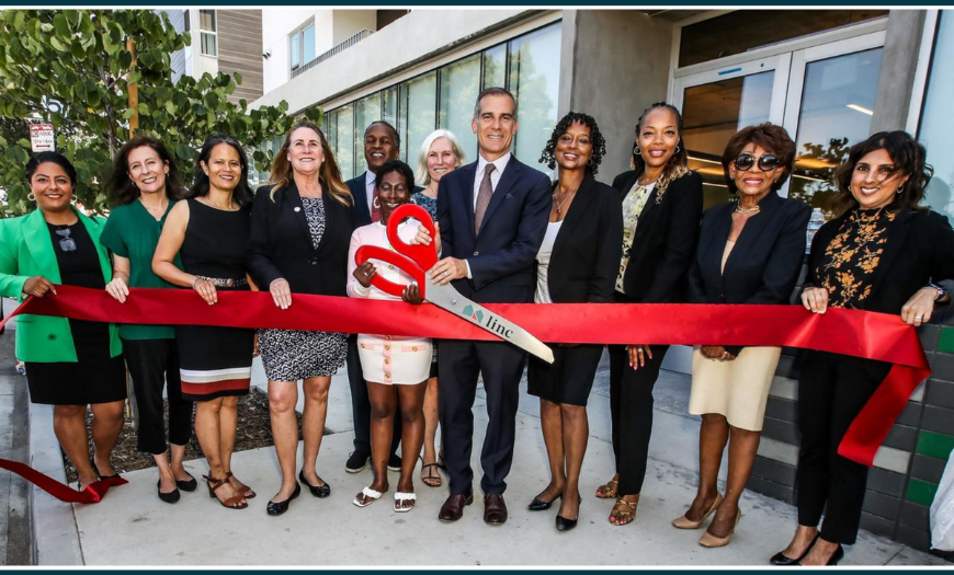 Linc Housing Holds Grand Opening Celebration For Another 64 Supportive Units in Watts